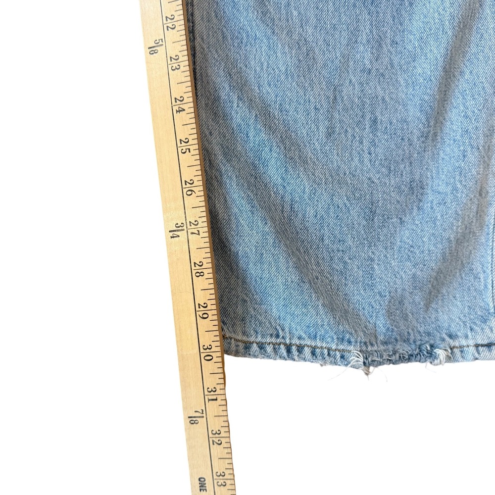 AGOLDE Criss Cross High Rise Straight Leg Light Wash Denim Jean Size 29
A097-983 - Picture 10 of 16